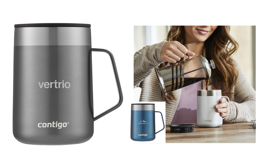 Branded Contigo Streeterville Desk Mug 420ml Thermo Cup